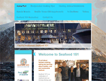 Tablet Screenshot of pacificnorthwestseafood101.com